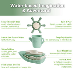 Haakaa floating boat toy for bathtub fun