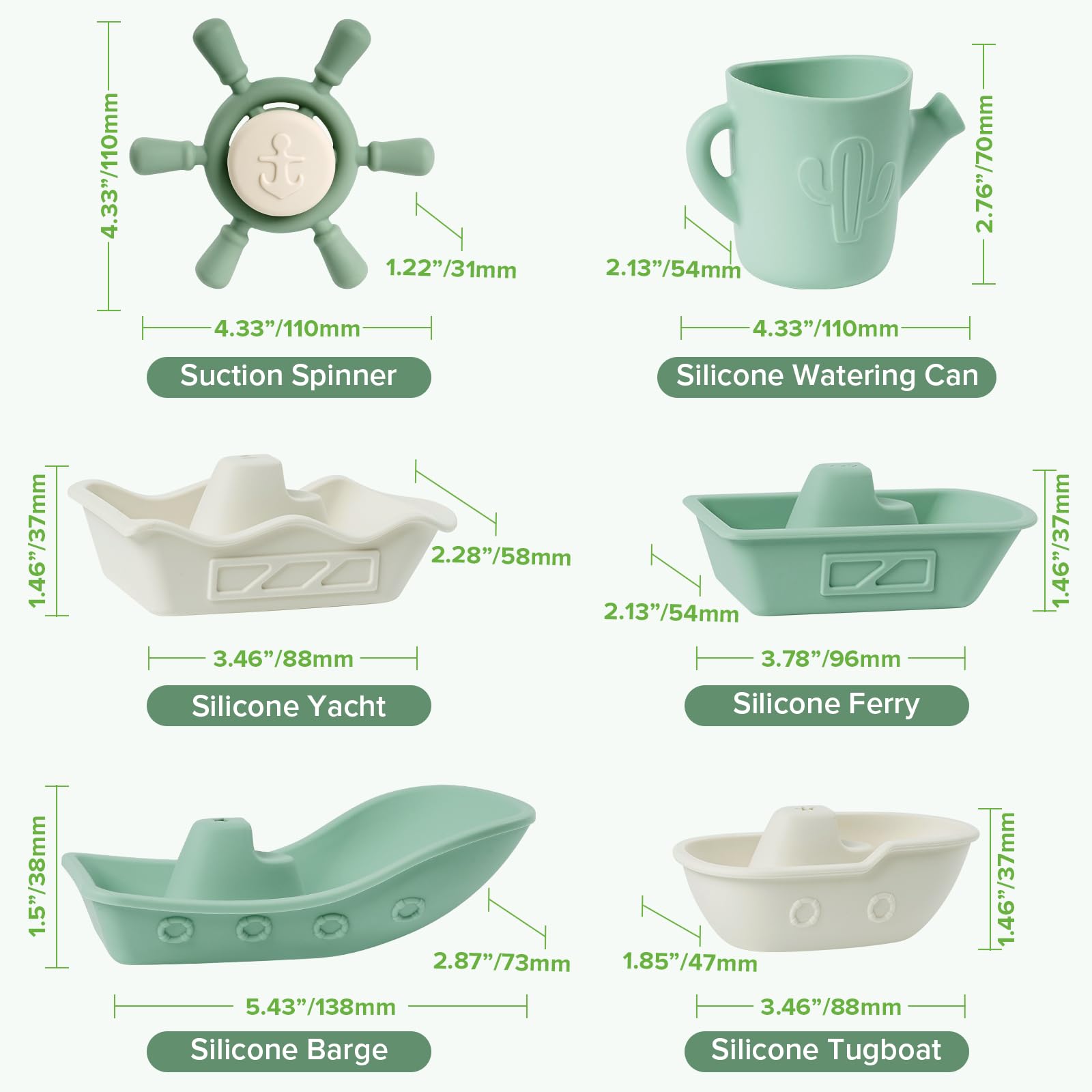 Haakaa BPA-free silicone toy, easy cleaning after use