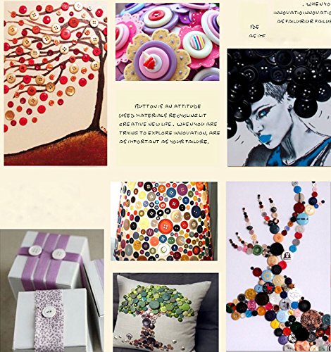 Haawooky resin buttons for clothing sewing and knitwear embellishments.