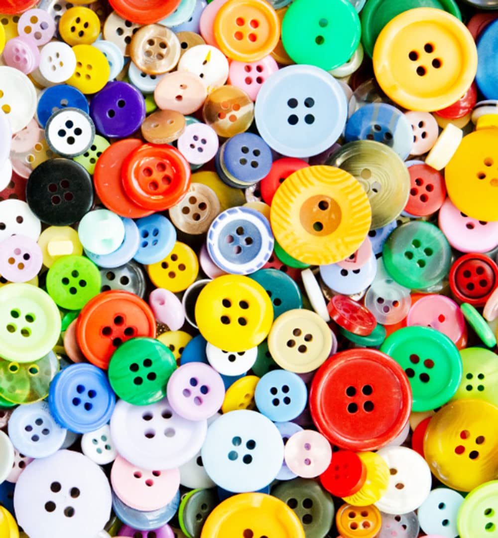 Haawooky resin buttons ideal for scrapbook decoration and handmade ornaments.
