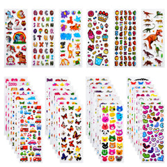 Habett 3D Puffy Stickers collection for kids with 36 sheets for crafts is ideal.