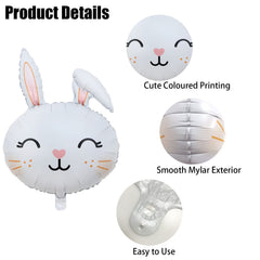 HADCKJA Easter party decor balloons ideal for parades and celebrations