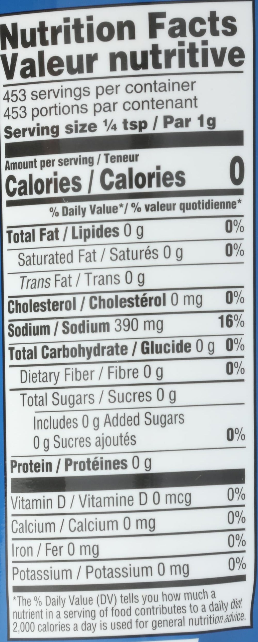 Haddar Kosher Salt 16 oz back label with usage tips for even flavor distribution
