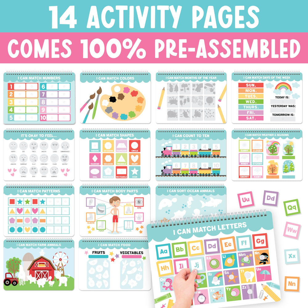 Hadley Designs Busy Book Travel: compact quiet-time activity for car trips.