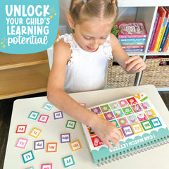 Hadley Designs Letter Tracing: supports early literacy skills.