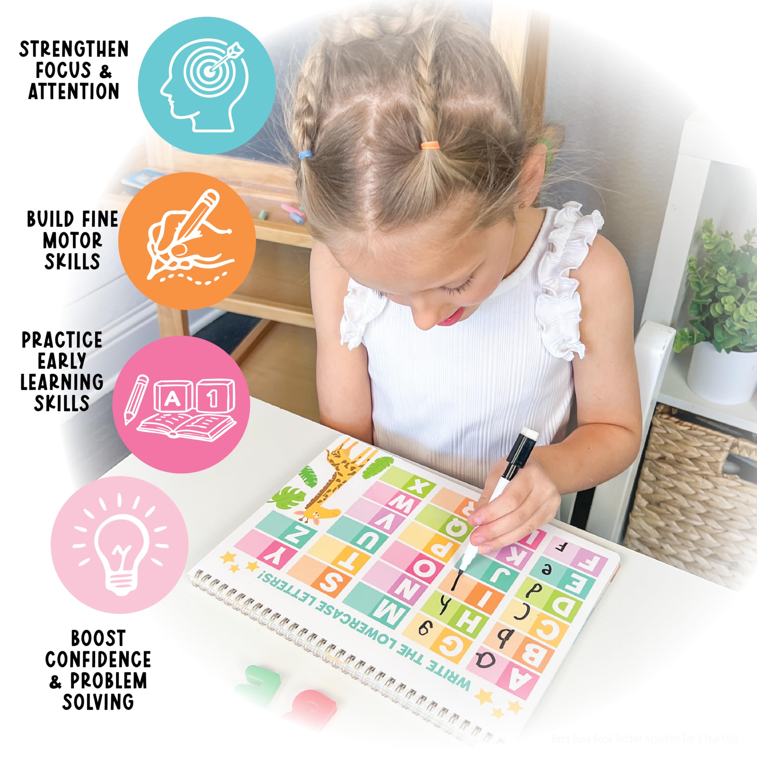Sensory-friendly activities help focus during tracing tasks.