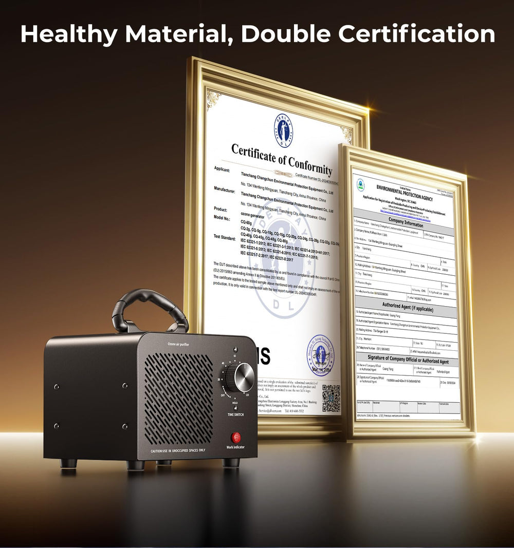 Hadlook ozone purifier for multi-space use in homes and offices.