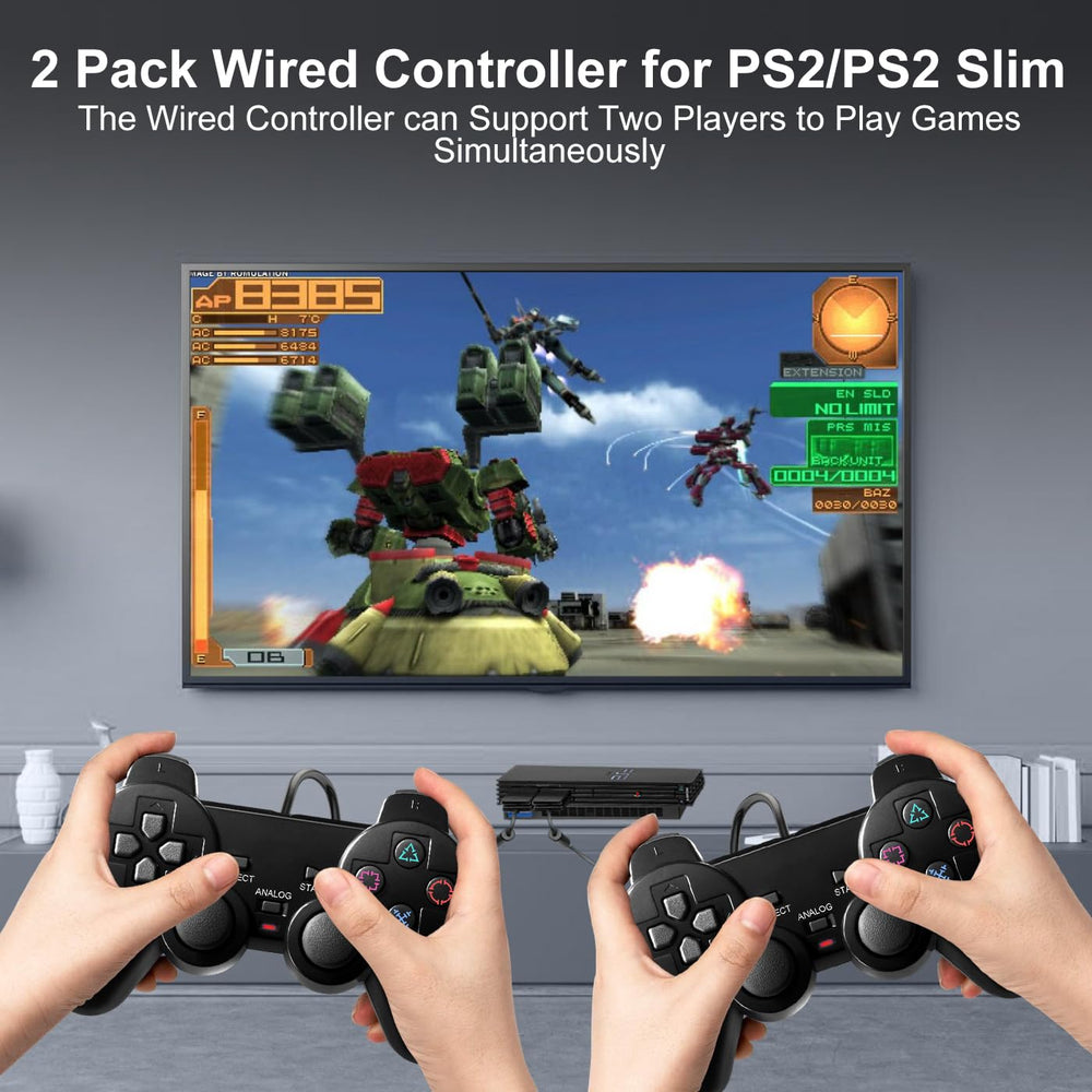 HaeBorl PS2 controller plug and play design for quick setup