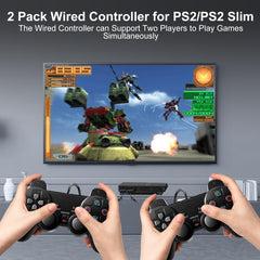 HaeBorl PS2 controller plug and play design for quick setup