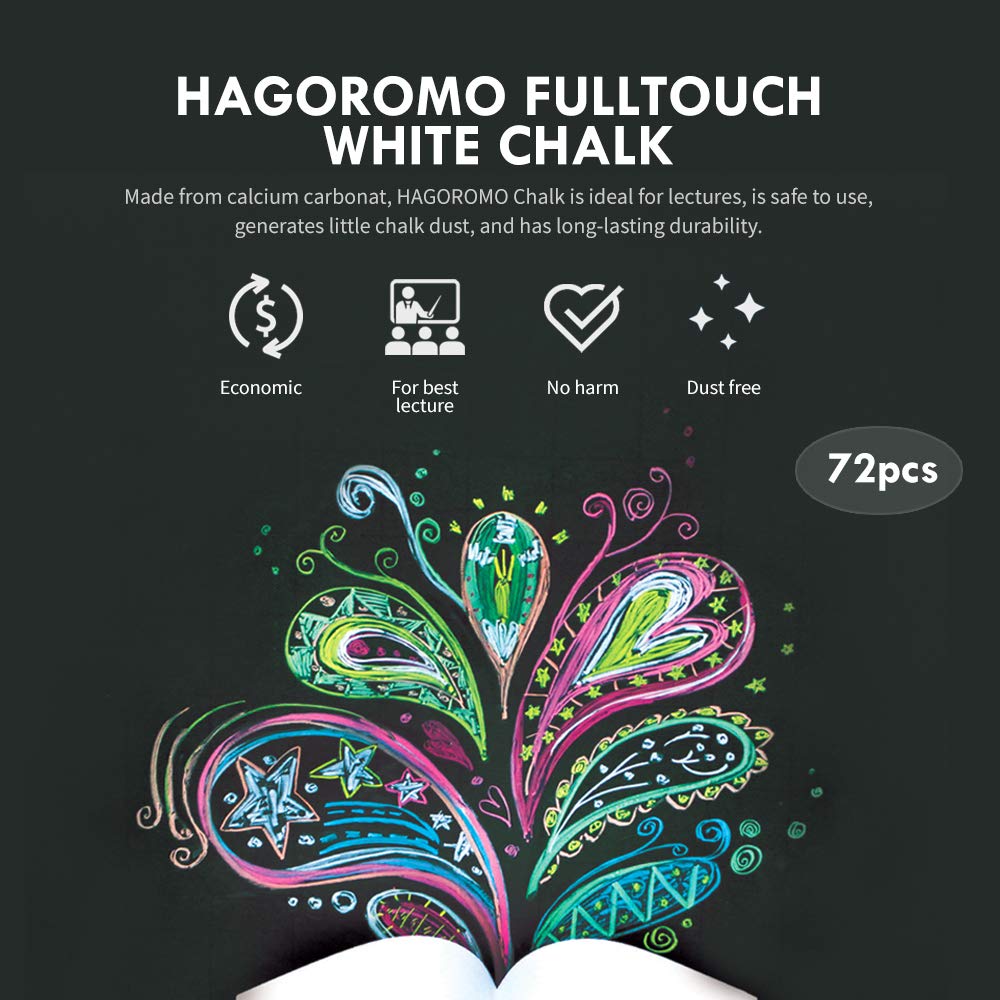 Hagoromo Fulltouch chalk 72pcs box open showing dense color payoff for art.