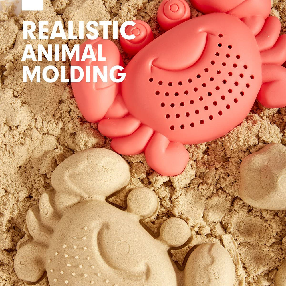 Hahaland outdoor beach scene showcasing durable, BPA-free plastic.