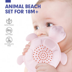 Hahaland sand molds animals for creative beach sculptures.