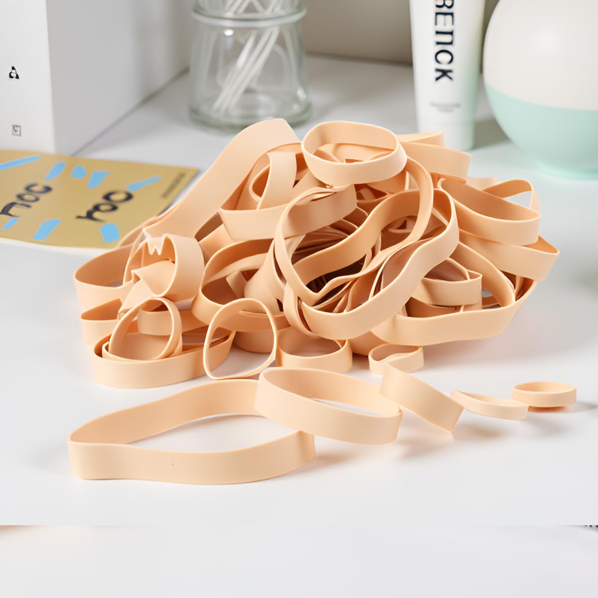 HAIDIBAO rubber bands 5.12in size105 handle bulky bundles.