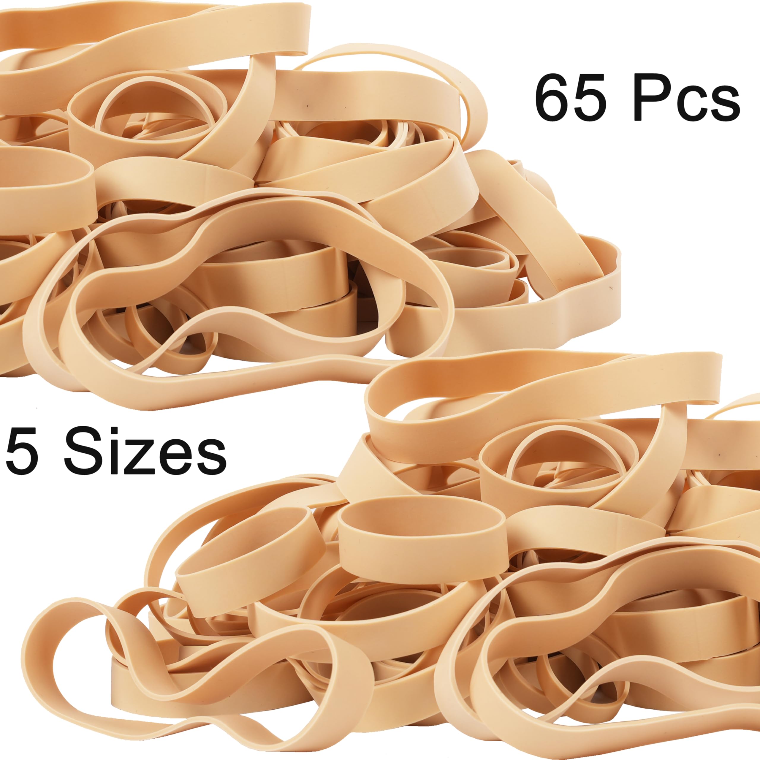HAIDIBAO rubber bands 3.5in size84 ideal for larger bundles.