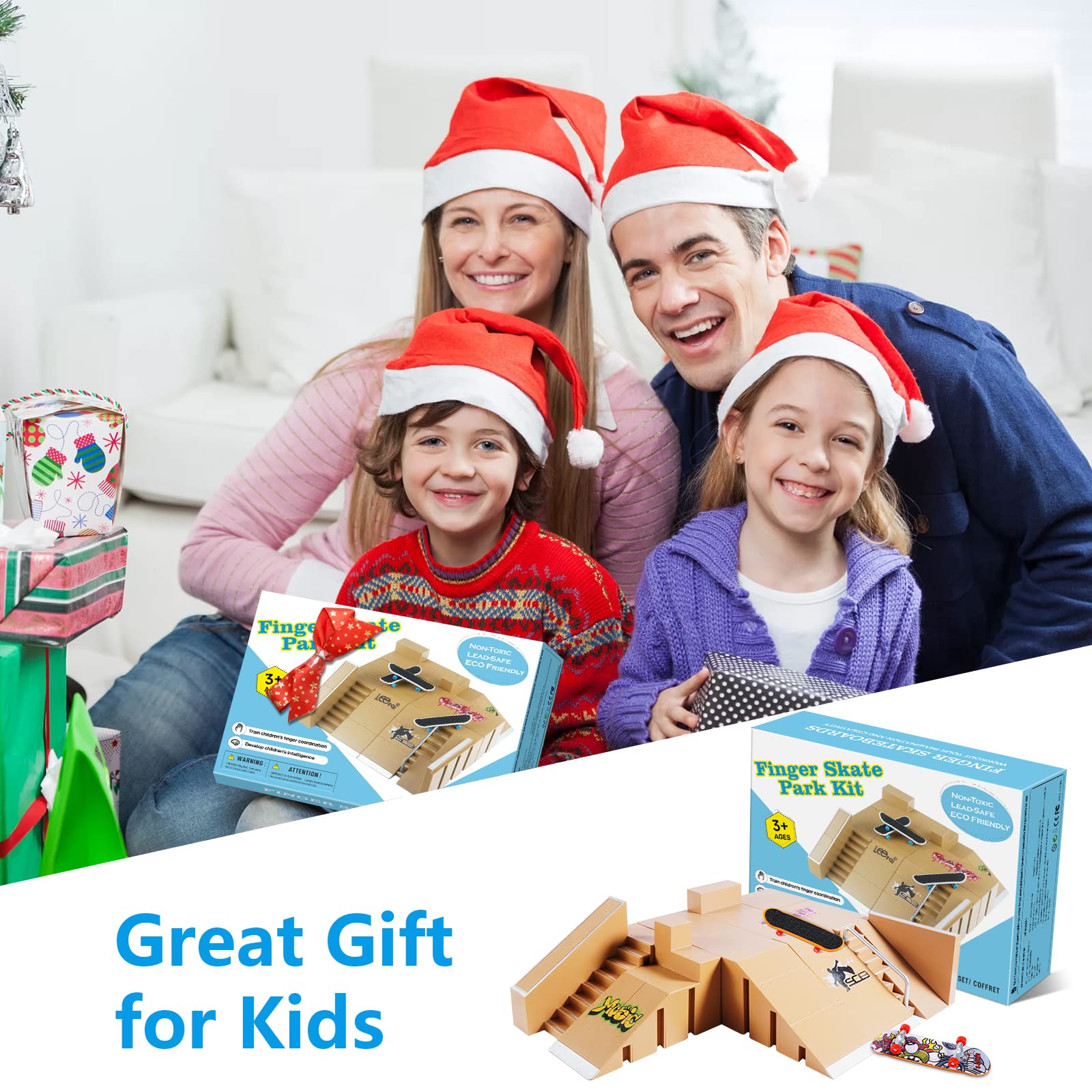 Hailey&Elijah park kit includes screwdriver and connectors for quick setup.
