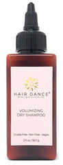 Hair Dance dry shampoo powder compact bottle for quick refresh on the go