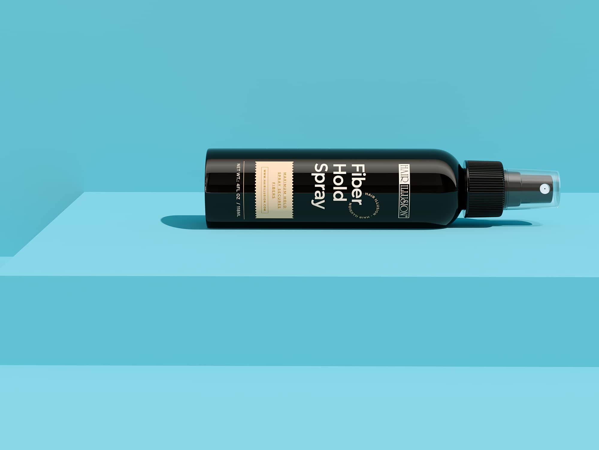 Hair Illusion Fiber Hold spray detailed label closeup highlights features