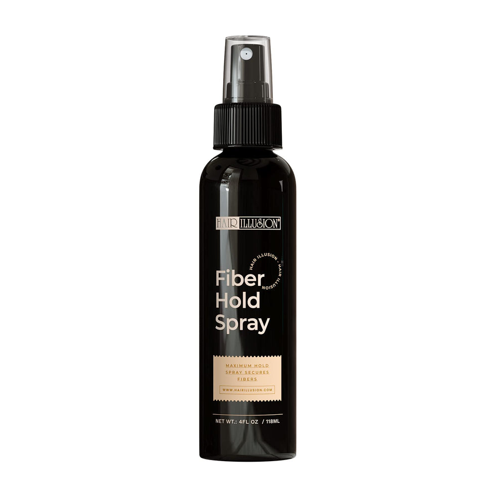 Hair Illusion natural fibers blend seamlessly with your hair for discreet coverage.