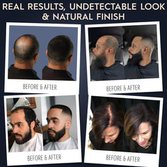 Hair Illusion thinning hair coverage creates a denser appearance.