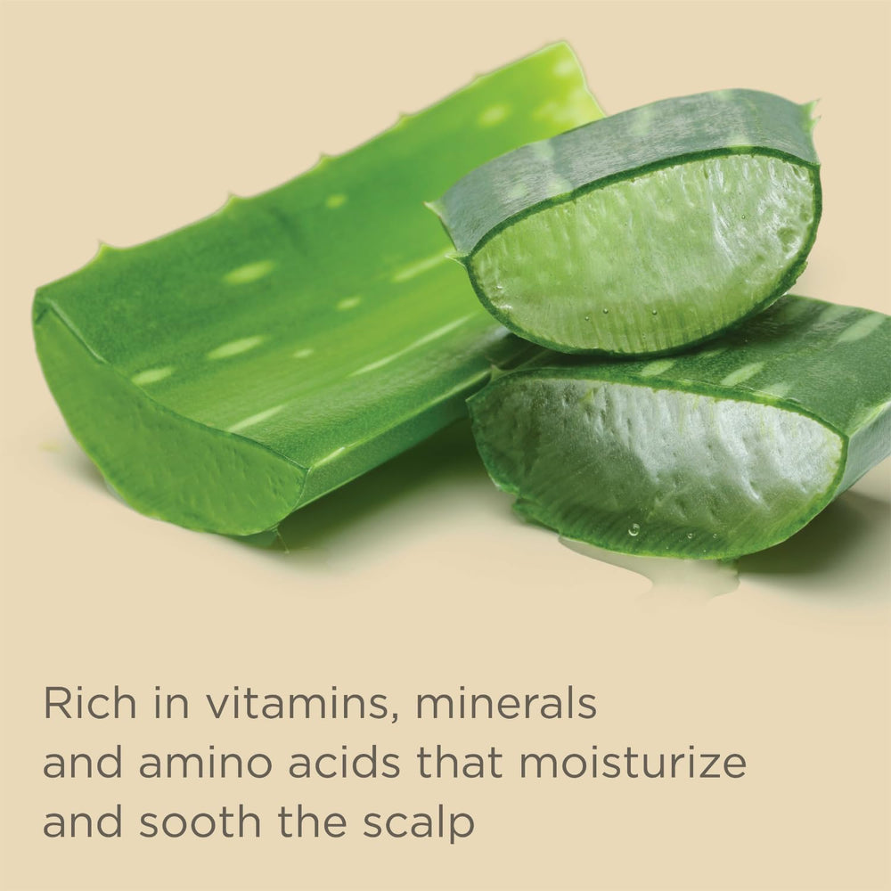 Hairitage Outta My Hair packaging close-up highlights eco-friendly daily care messaging.