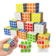 Hairy Hand 24-pack mini cubes pack-shot showing compact, portable brain teaser for classroom rewards
