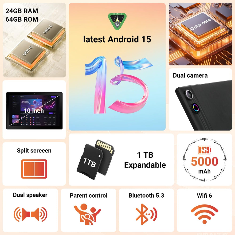 Hakaug IPS HD display close-up emphasizing bright, vivid visuals for streaming.