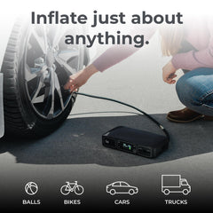 HALO Bolt Air pressure display helps inflate precisely to your target.