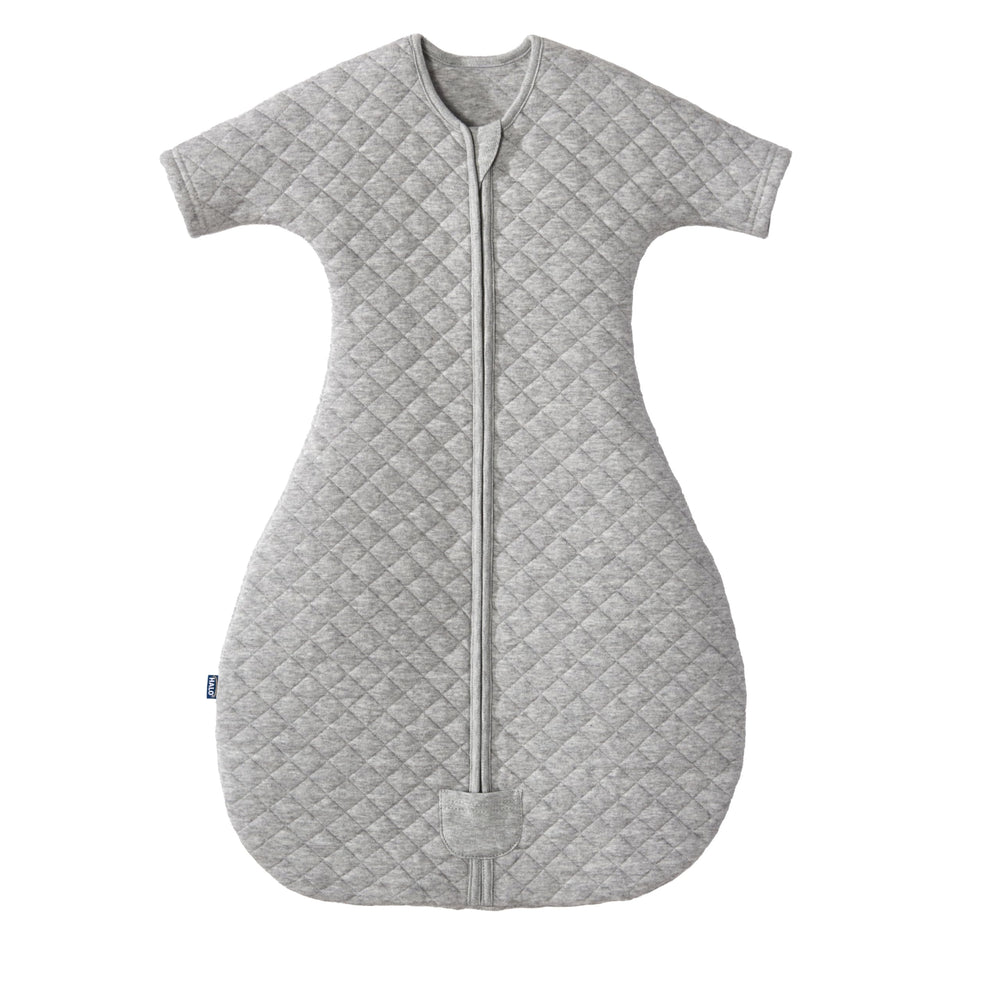 HALO Easy Transition Sleepsack closed, safe snug fit for baby.