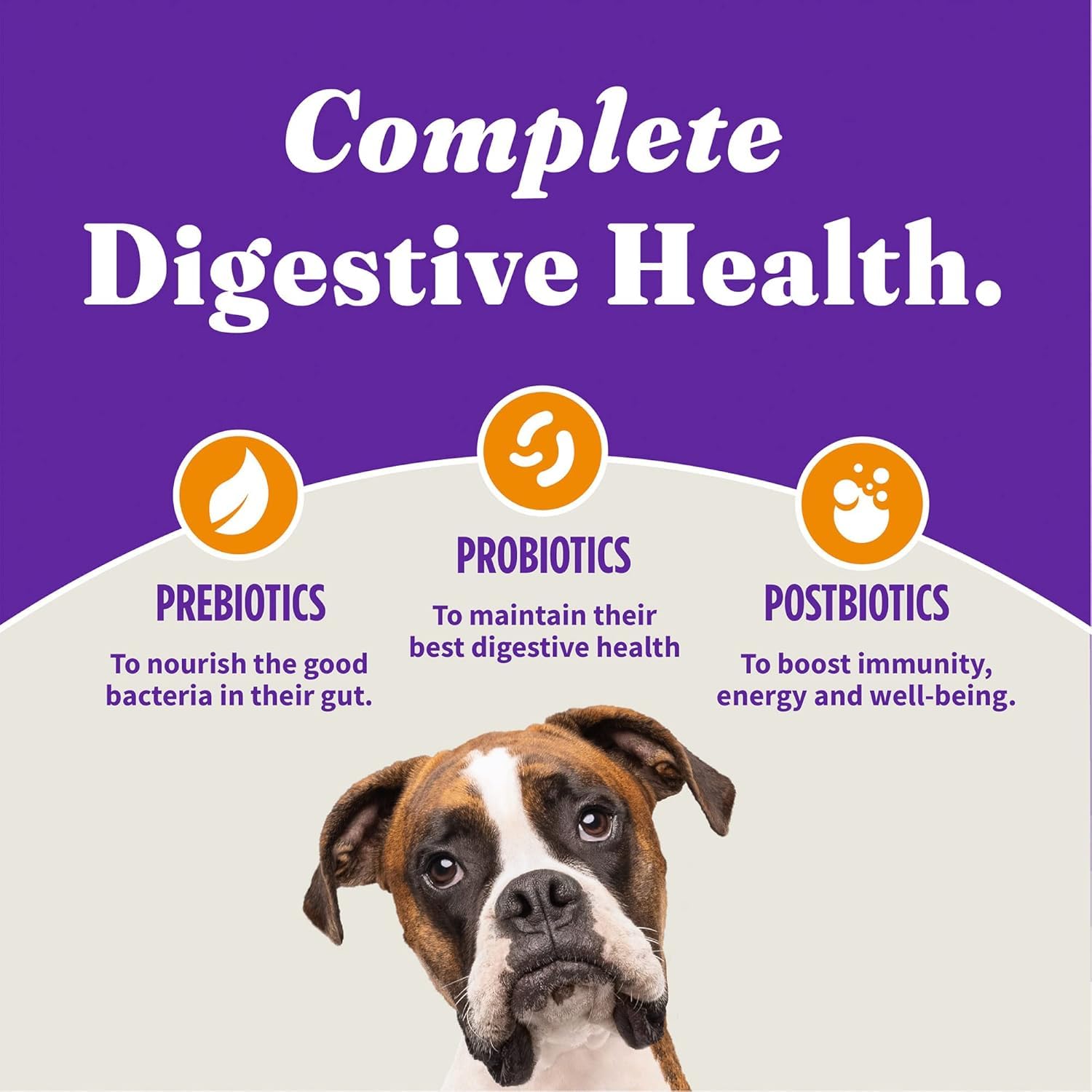 Halo Holistic postbiotics provide additional digestive support across life stages.