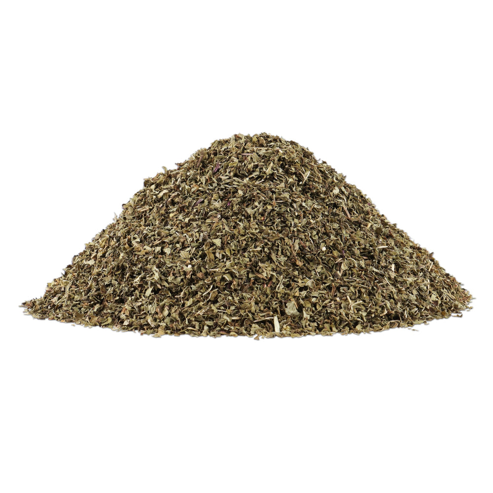 Halo Naturals spearmint leaves ready to brew tea or infusions.