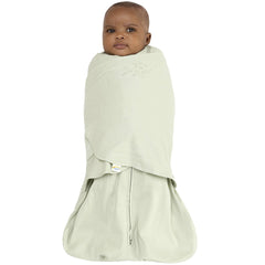 Halo Sleepsack Swaddle Sage fabric detail highlights soft cotton knit