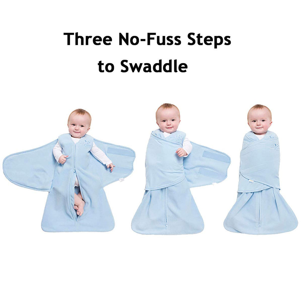 Halo Sleepsack Swaddle Sage neck openings ensure snug fit