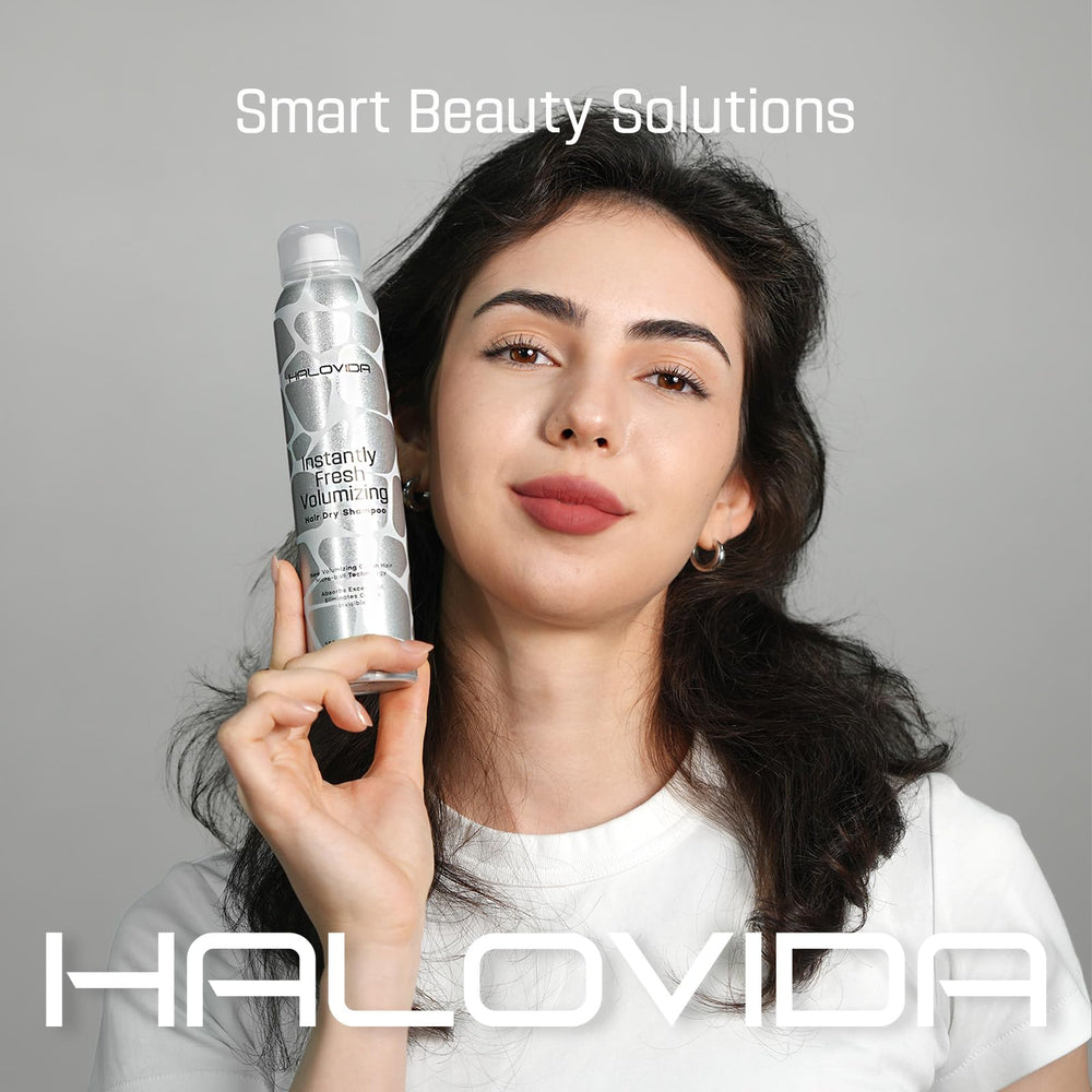 Absorbs excess oil at roots for instant volume and a refreshed look.