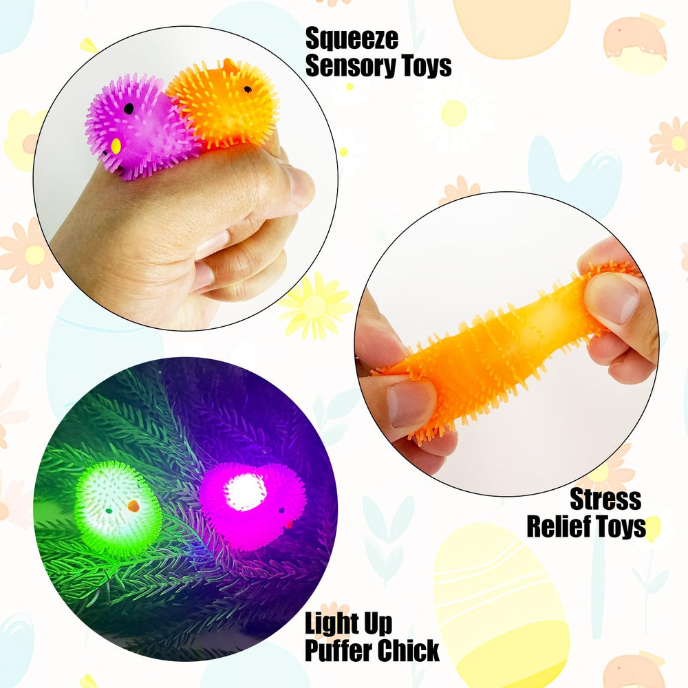 Halystar puffer chick inside egg for easy Easter prep