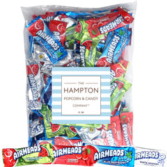 The Hampton AirHeads Mini Bars watermelon wrapped for on-the-go snacking.