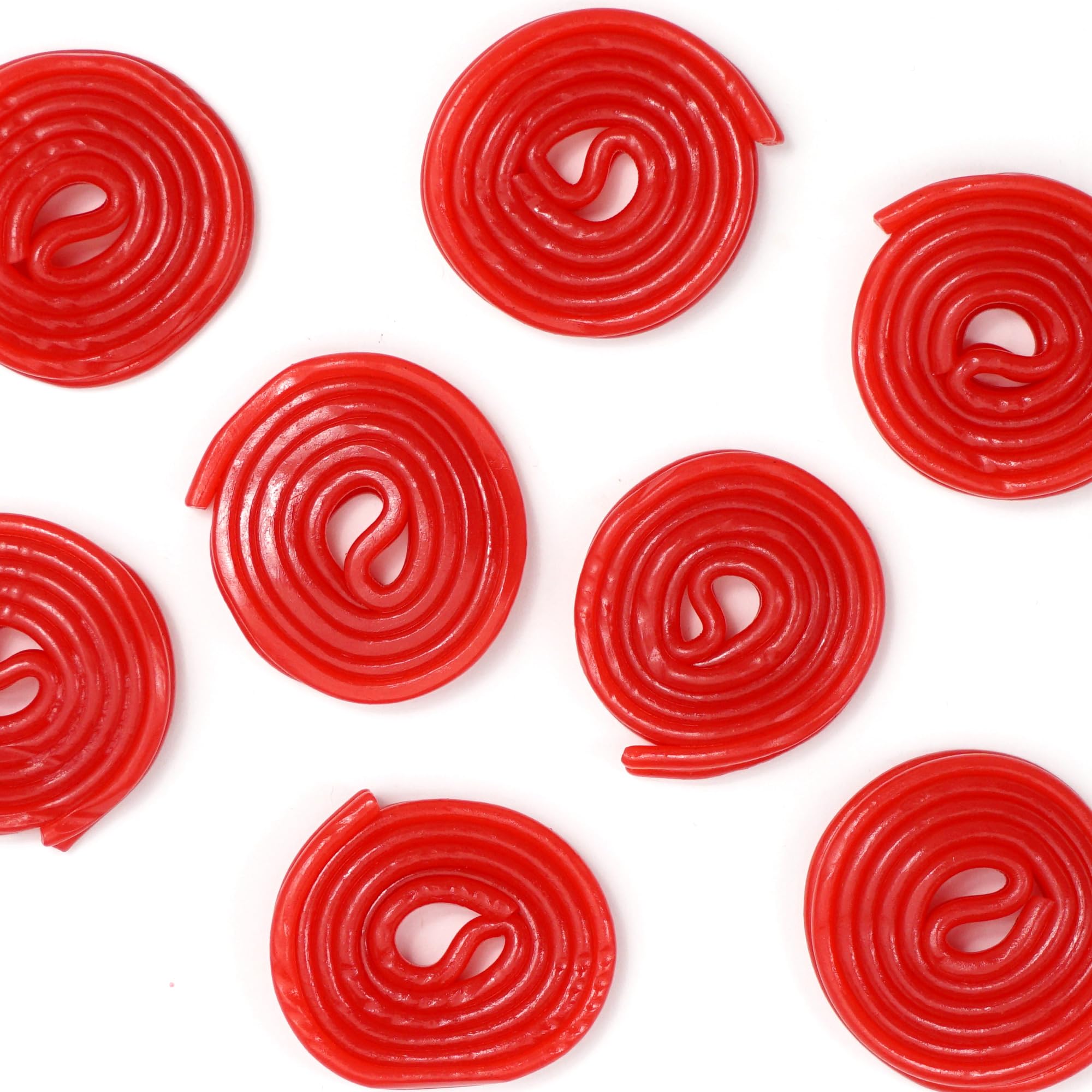 1 lb bulk Broadway Strawberry Wheels licorice ideal for gatherings.
