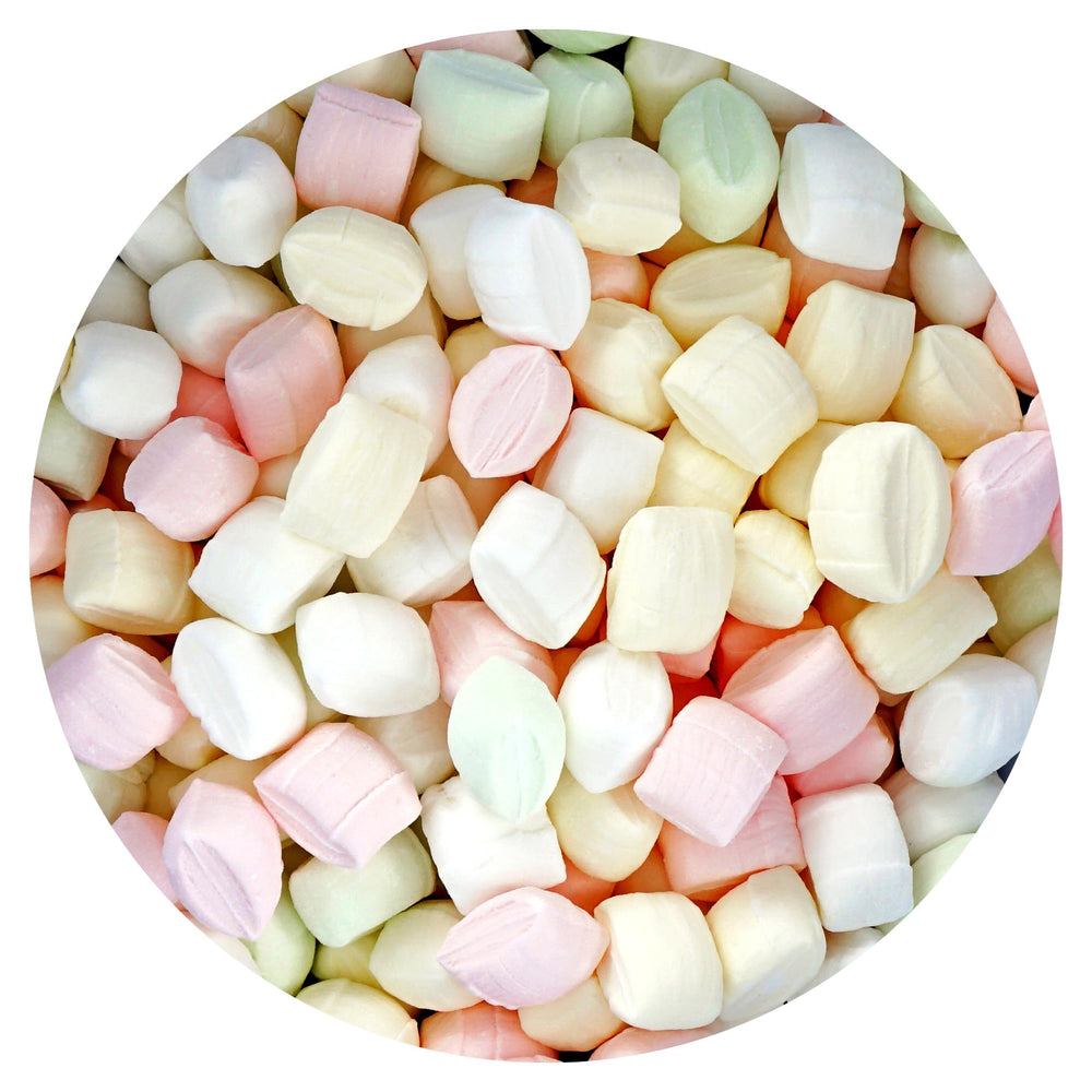 The Hampton Candy Company assorted party mints on a platter for elegant entertaining.