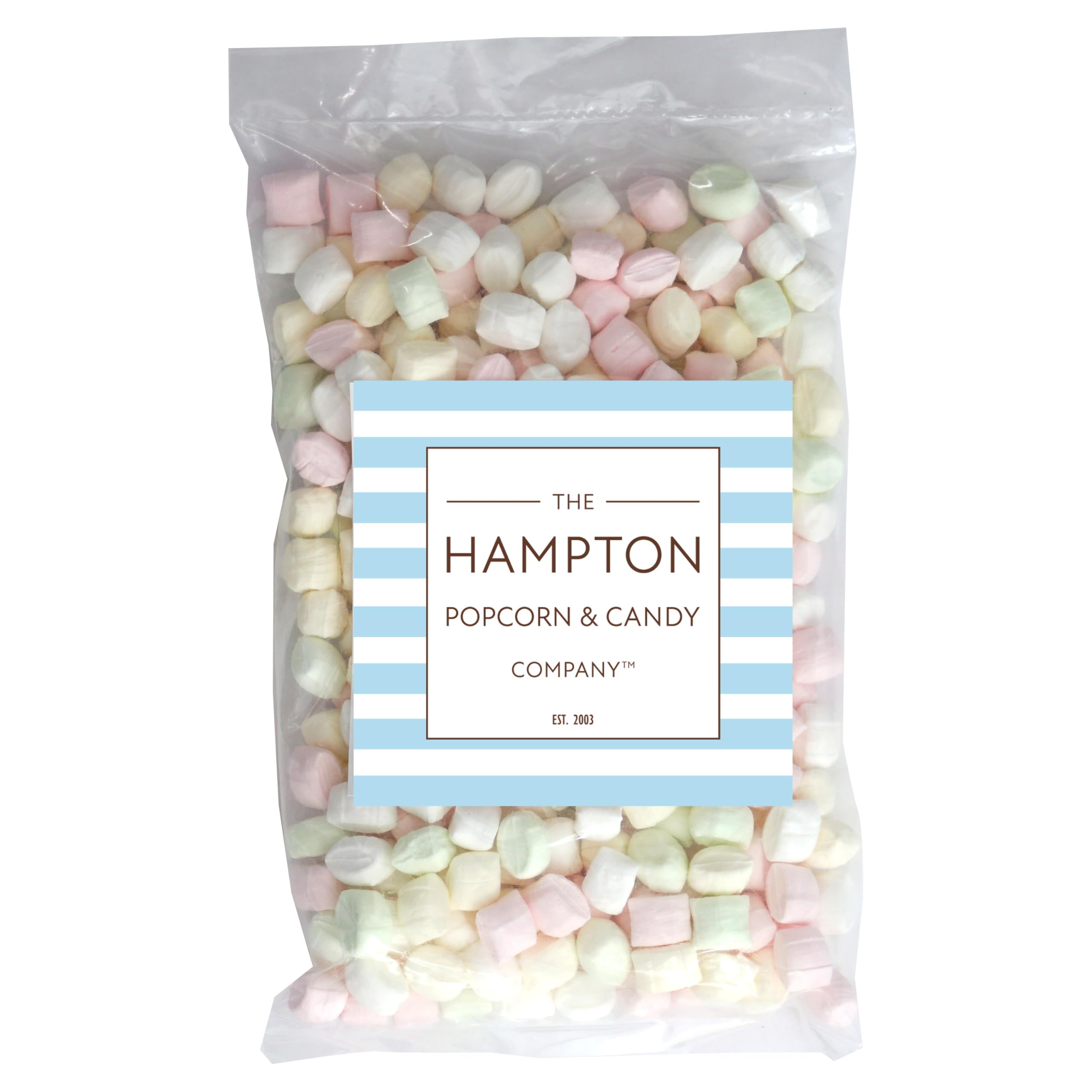 Assorted pastel mint bulk bag ready for sharing at gatherings.