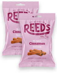 Reed’s Cinnamon Candy disc in cinnamon color, ideal for deskside snacking
