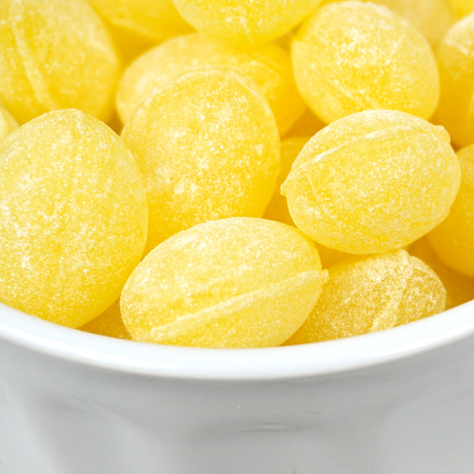 Office desk snack option with Hampton lemon drops.