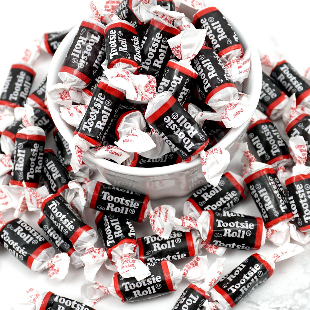 Individually wrapped Tootsie Roll Midgees ideal for party favors and gifting.