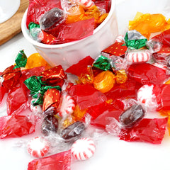 The Hampton Strawberry Filled Bon Bons with bright centers, great for gifting.