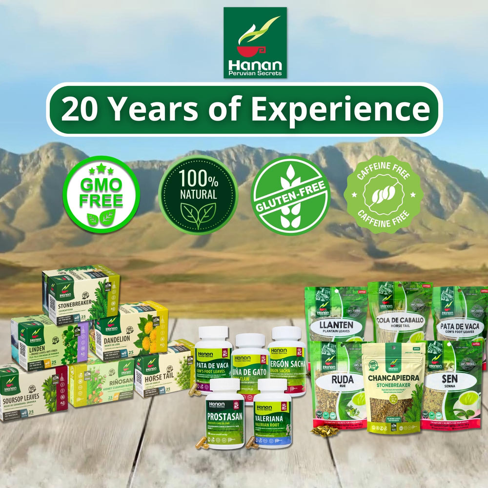 Hanan Chanca Piedra herbal tea field photo in Peru highlights traditional cultivation.