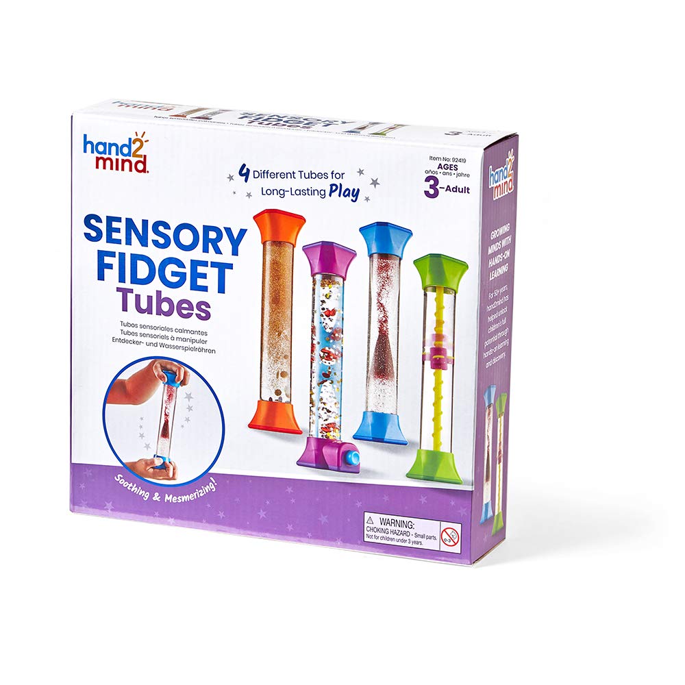 hand2mind Sensory Fidget Tubes support social-emotional learning in various settings.