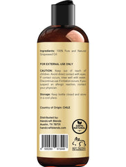 Handcraft Blends Grapeseed Oil on skin demonstrates rapid absorption