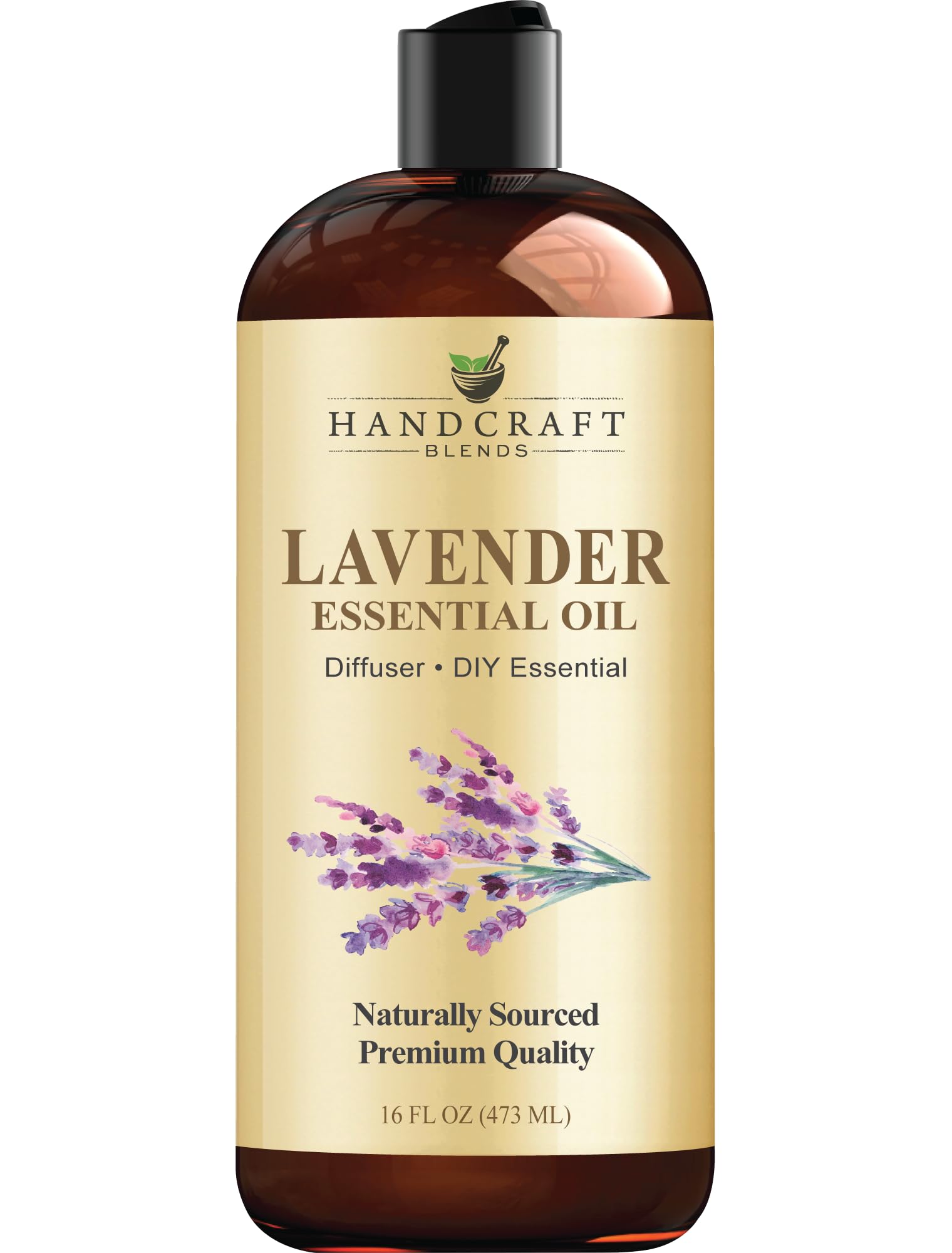 Handcraft Blends lavender oil 16 oz bottle ideal for DIY projects and diffusers
