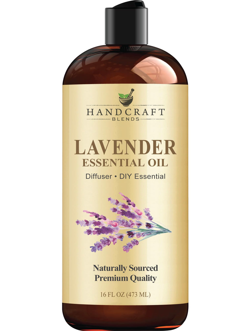 Handcraft Blends lavender oil 16 oz bottle ideal for DIY projects and diffusers