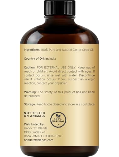 Handcraft Blends original smoke scent castor oil close-up for sensory aromatherapy
