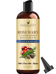 Handcraft Blends Rosemary Oil for Hair bottle 8oz nourishes and conditions.
