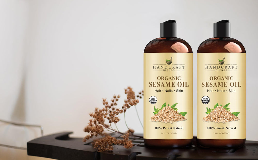 Handcraft Blends sesame oil massage use, a soothing carrier for essential oils and body treatments.